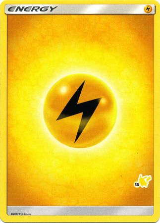 Lightning Energy (Pikachu Stamp #18) [Battle Academy 2020] Pokémon