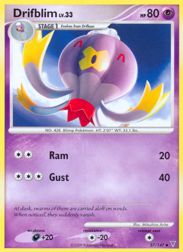 Drifblim (57/147) [Platinum: Supreme Victors] Pokémon