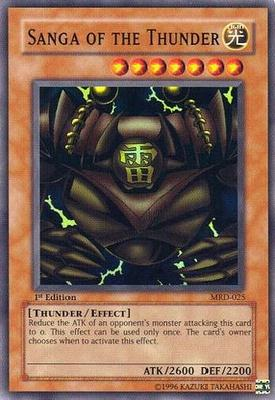 Sanga of the Thunder [MRD-025] Super Rare Yu-Gi-Oh!