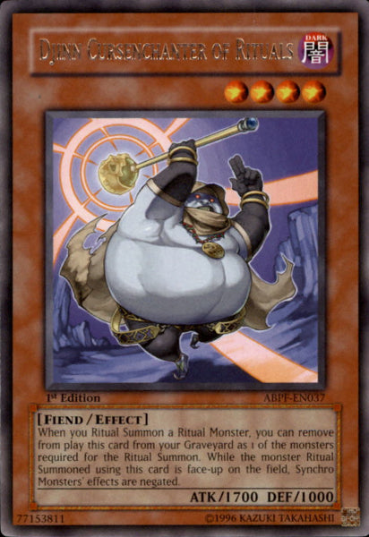 Djinn Cursenchanter of Rituals [ABPF-EN037] Rare Yu-Gi-Oh!