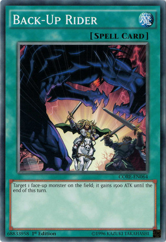 Back-Up Rider [CORE-EN064] Common Yu-Gi-Oh!