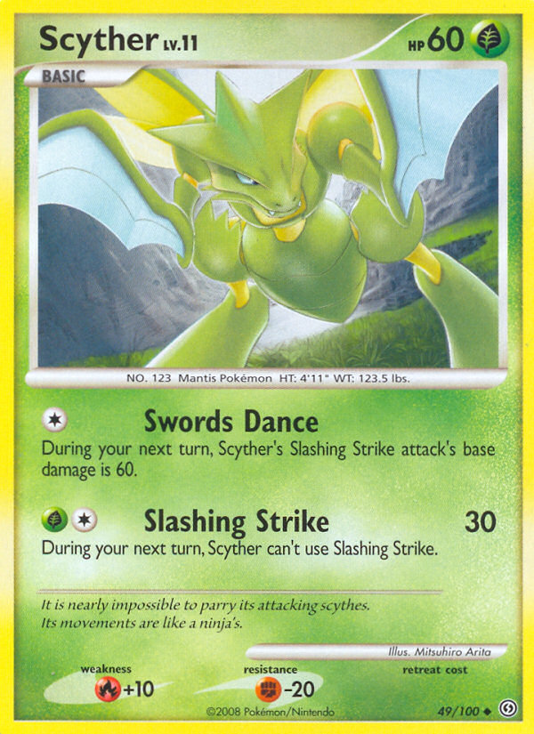 Scyther (49/100) [Diamond & Pearl: Stormfront] Pokémon