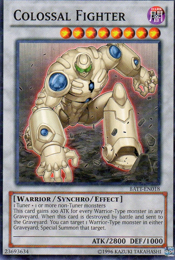 Colossal Fighter [BATT-EN018] Starfoil Rare Yu-Gi-Oh!