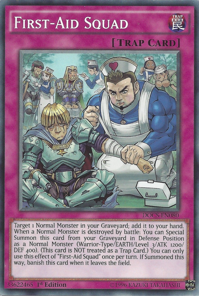 First-Aid Squad [DOCS-EN080] Short Print Yu-Gi-Oh!