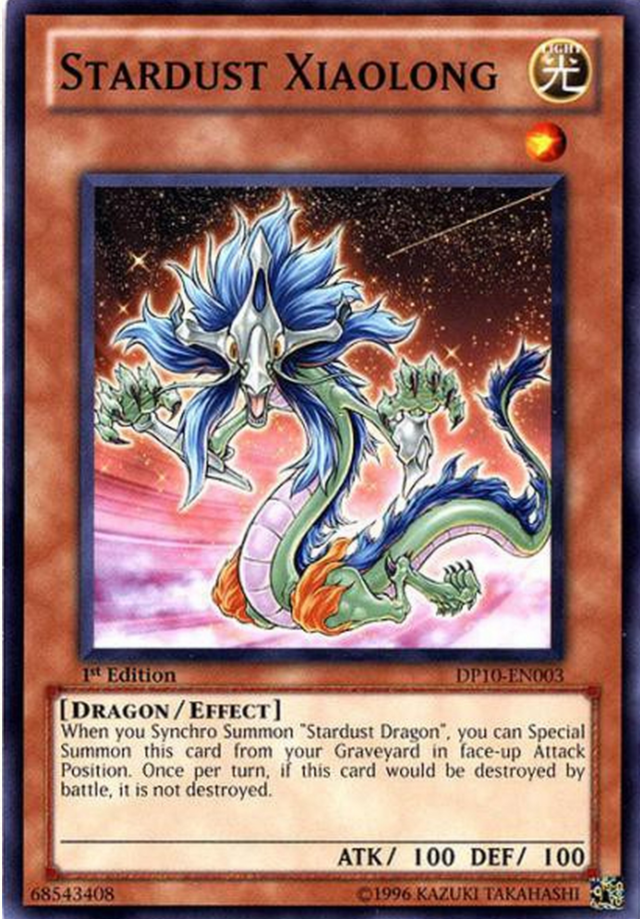 Stardust Xiaolong [DP10-EN003] Common Yu-Gi-Oh!