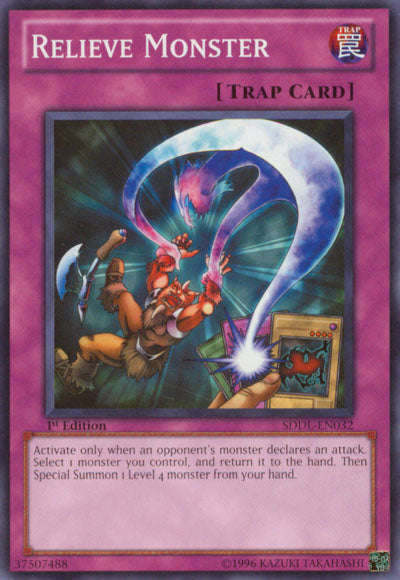 Relieve Monster [SDDL-EN032] Common Yu-Gi-Oh!