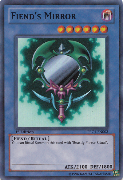 Fiend's Mirror [PRC1-EN003] Super Rare Yu-Gi-Oh!