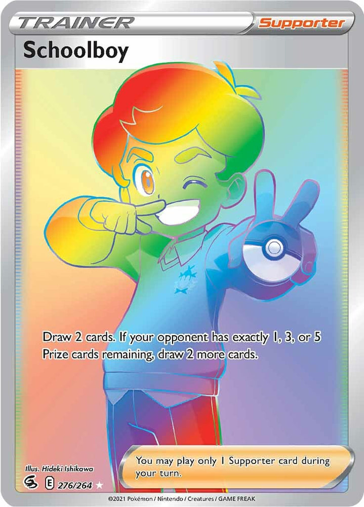 Schoolboy (276/264) [Sword & Shield: Fusion Strike] Pokémon