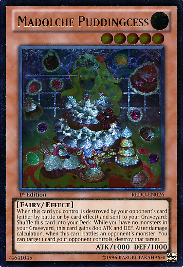 Madolche Puddingcess [REDU-EN026] Ultimate Rare Yu-Gi-Oh!