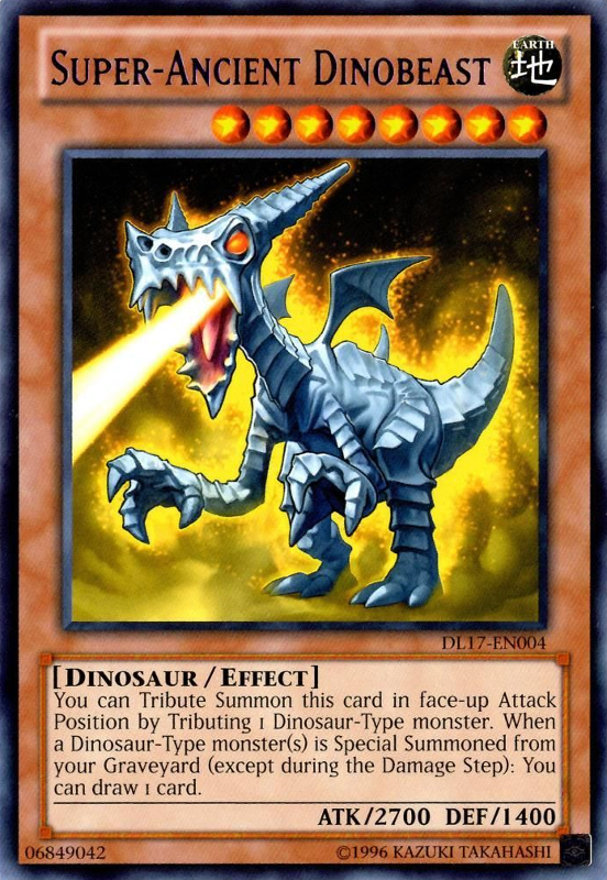 Super-Ancient Dinobeast (Purple) [DL17-EN004] Rare Yu-Gi-Oh!
