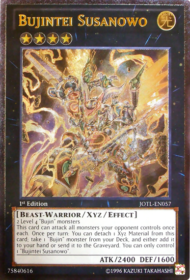 Bujintei Susanowo (UTR) [JOTL-EN057] Ultimate Rare Yu-Gi-Oh!
