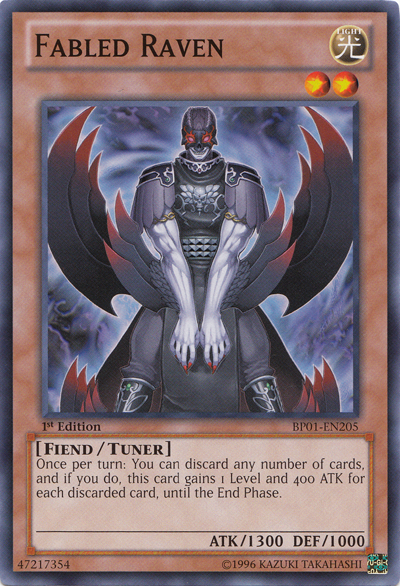 Fabled Raven [BP01-EN205] Common Yu-Gi-Oh!