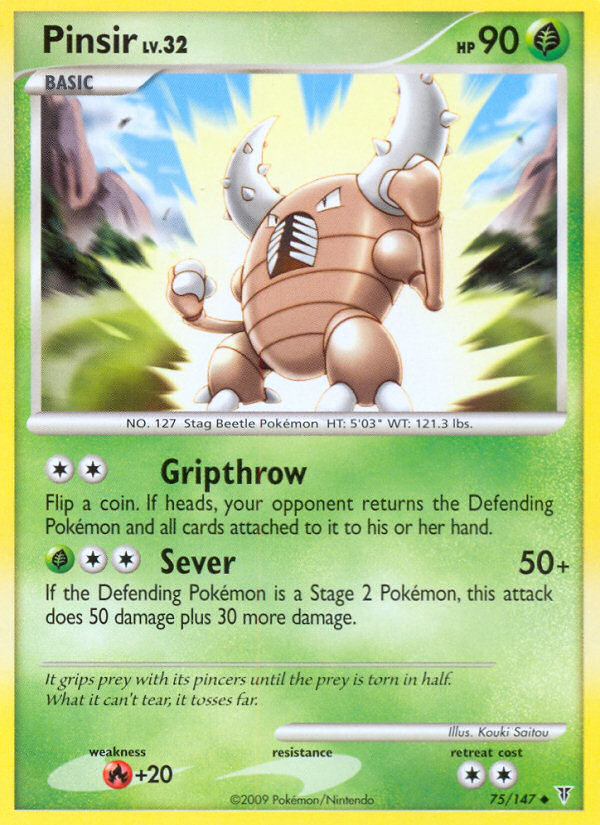 Pinsir (75/147) [Platinum: Supreme Victors] Pokémon