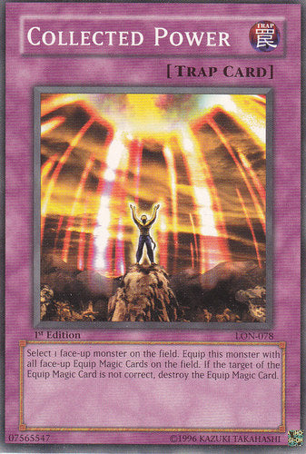 Collected Power [LON-078] Common Yu-Gi-Oh!