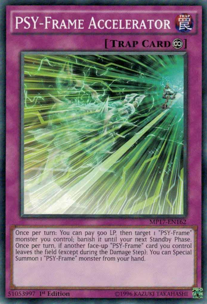 PSY-Frame Accelerator [MP17-EN162] Common Yu-Gi-Oh!