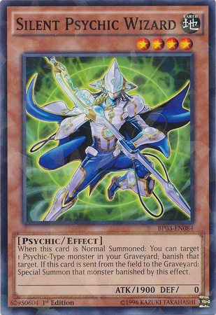 Silent Psychic Wizard [BP03-EN084] Shatterfoil Rare Yu-Gi-Oh!