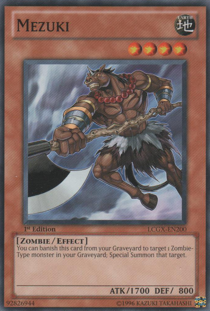 Mezuki [LCGX-EN200] Common Yu-Gi-Oh!