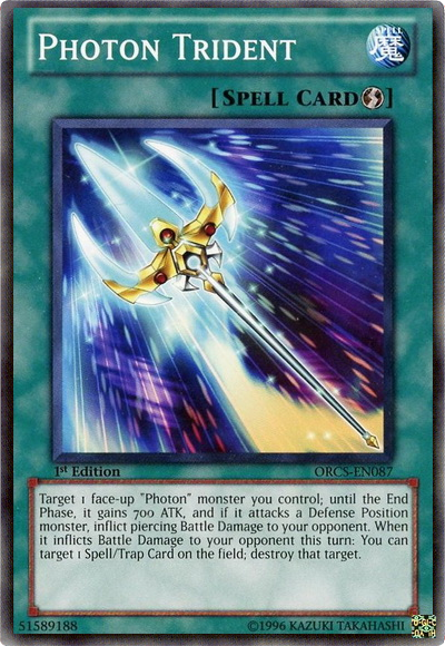 Photon Trident [ORCS-EN087] Common Yu-Gi-Oh!