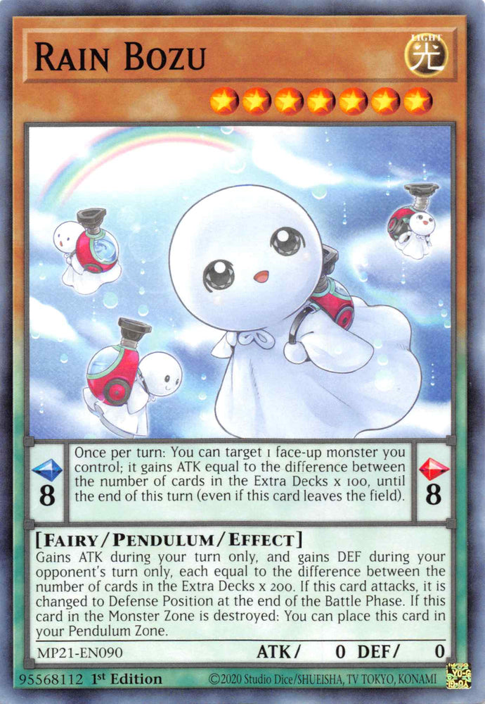 Rain Bozu [MP21-EN090] Common Yu-Gi-Oh!