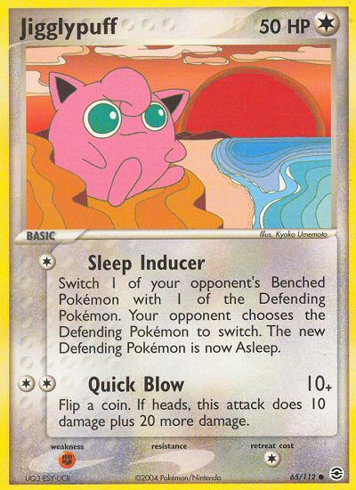 Jigglypuff (65/112) [EX: FireRed & LeafGreen] Pokémon