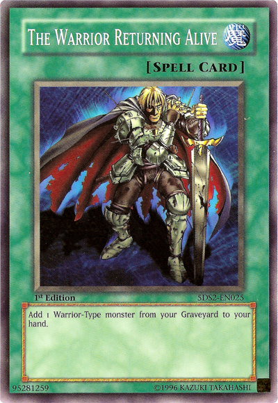 The Warrior Returning Alive [5DS2-EN025] Common Yu-Gi-Oh!