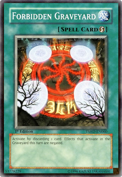 Forbidden Graveyard [TSHD-EN060] Common Yu-Gi-Oh!