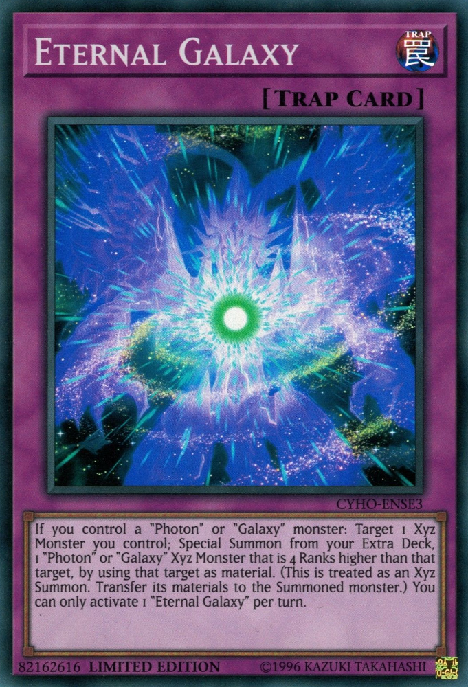 Eternal Galaxy [CYHO-ENSE3] Super Rare Yu-Gi-Oh!