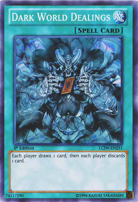 Dark World Dealings [LCJW-EN251] Super Rare Yu-Gi-Oh!