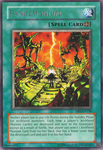 Pandemonium [DR1-EN256] Rare Yu-Gi-Oh!
