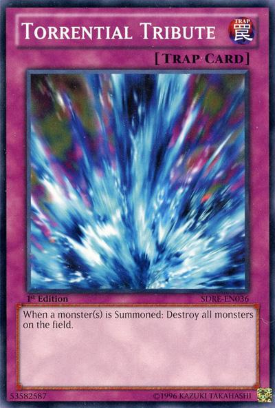 Torrential Tribute [SDRE-EN036] Common Yu-Gi-Oh!