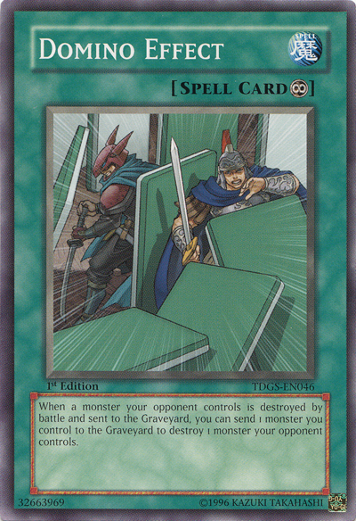 Domino Effect [TDGS-EN046] Common Yu-Gi-Oh!