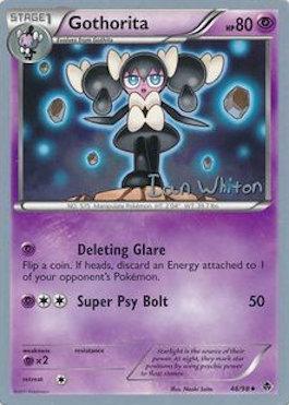 Gothorita (46/98) (American Gothic - Ian Whiton) [World Championships 2013] Pokémon