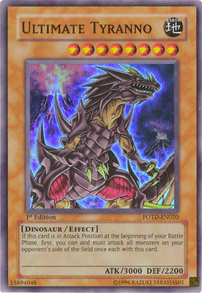 Ultimate Tyranno [POTD-EN020] Super Rare Yu-Gi-Oh!