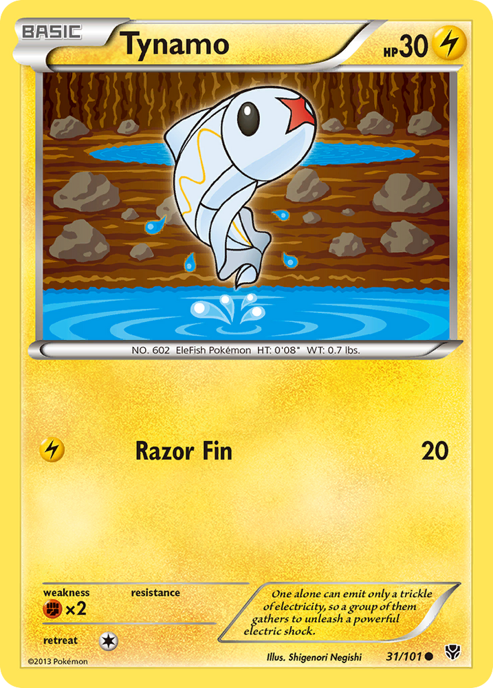 Tynamo (31/101) [Black & White: Plasma Blast] Pokémon