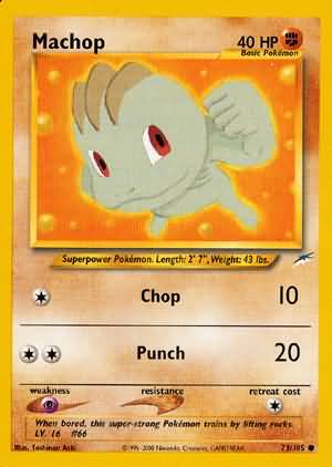 Machop (73/105) [Neo Destiny Unlimited] Pokémon