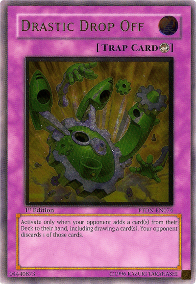 Drastic Drop Off [PTDN-EN074] Ultimate Rare Yu-Gi-Oh!