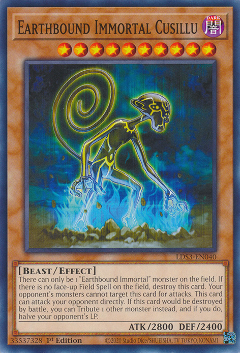 Earthbound Immortal Cusillu [LDS3-EN040] Common Yu-Gi-Oh!