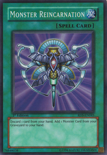 Monster Reincarnation [RDS-EN045] Super Rare Yu-Gi-Oh!