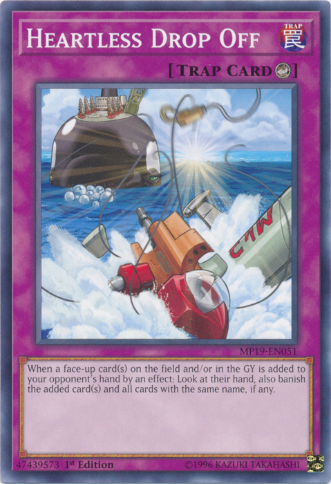 Heartless Drop Off [MP19-EN051] Common Yu-Gi-Oh!