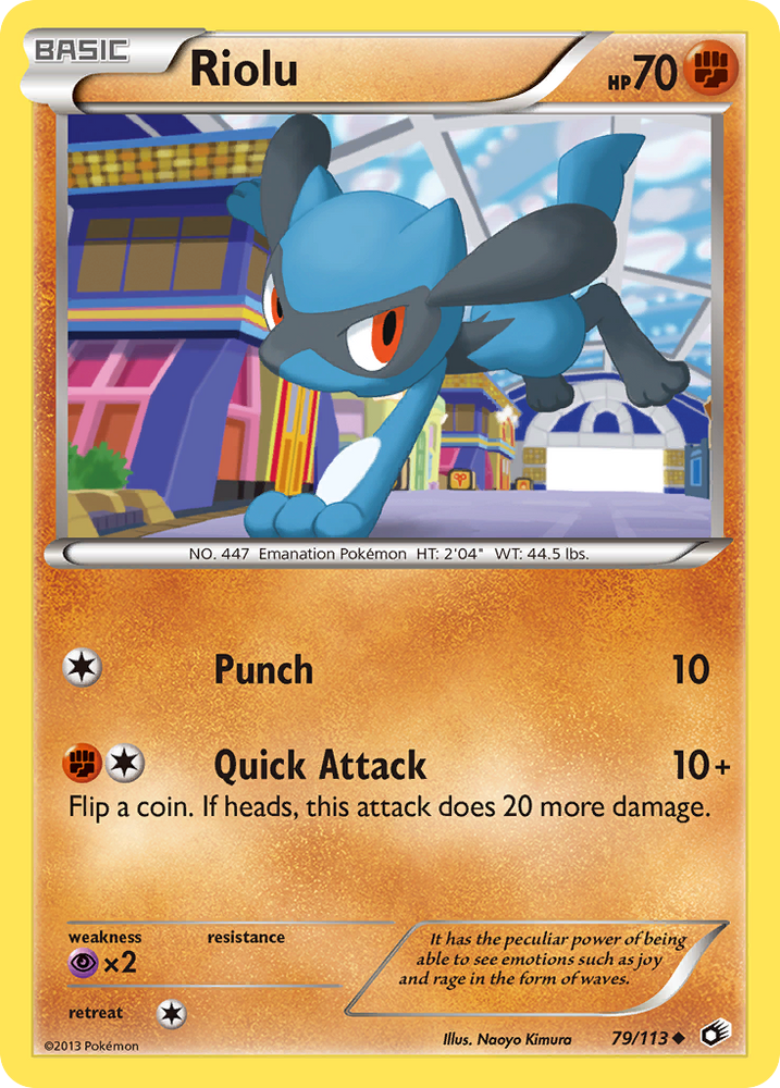 Riolu (79/113) [Black & White: Legendary Treasures] Pokémon