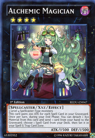 Alchemic Magician [REDU-EN047] Super Rare Yu-Gi-Oh!