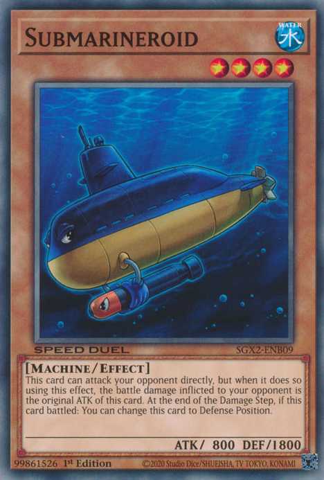 Submarineroid [SGX2-ENB09] Common Yu-Gi-Oh!