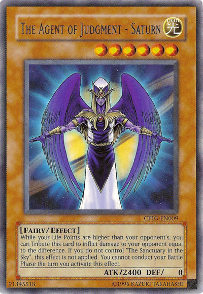 The Agent of Judgment - Saturn [CP03-EN009] Rare Yu-Gi-Oh!