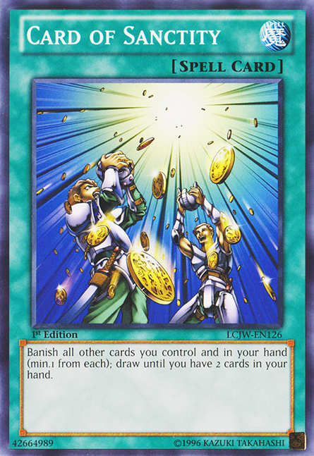Card of Sanctity [LCJW-EN126] Common Yu-Gi-Oh!