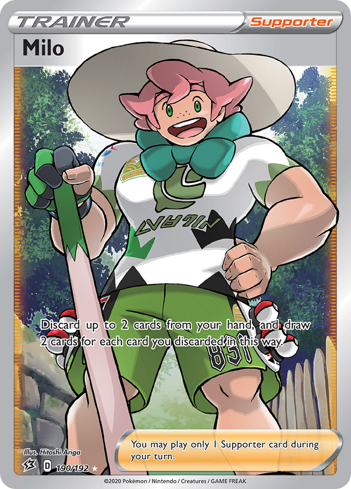 Milo (190/192) [Sword & Shield: Rebel Clash] Pokémon