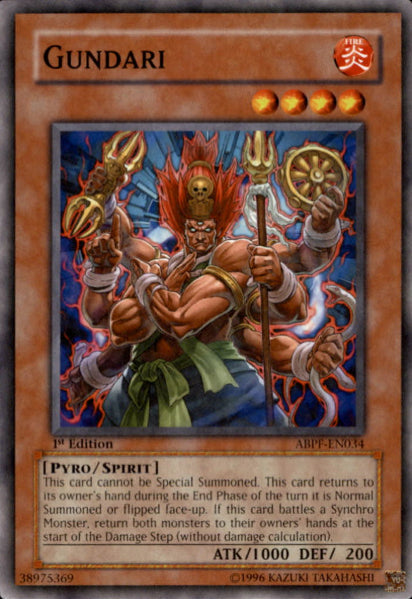 Gundari [ABPF-EN034] Common Yu-Gi-Oh!