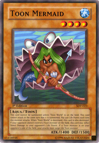 Toon Mermaid [SDP-023] Common Yu-Gi-Oh!
