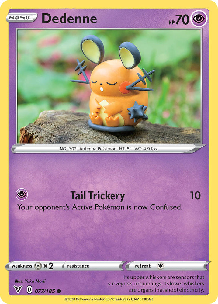 Dedenne (077/185) [Sword & Shield: Vivid Voltage] Pokémon