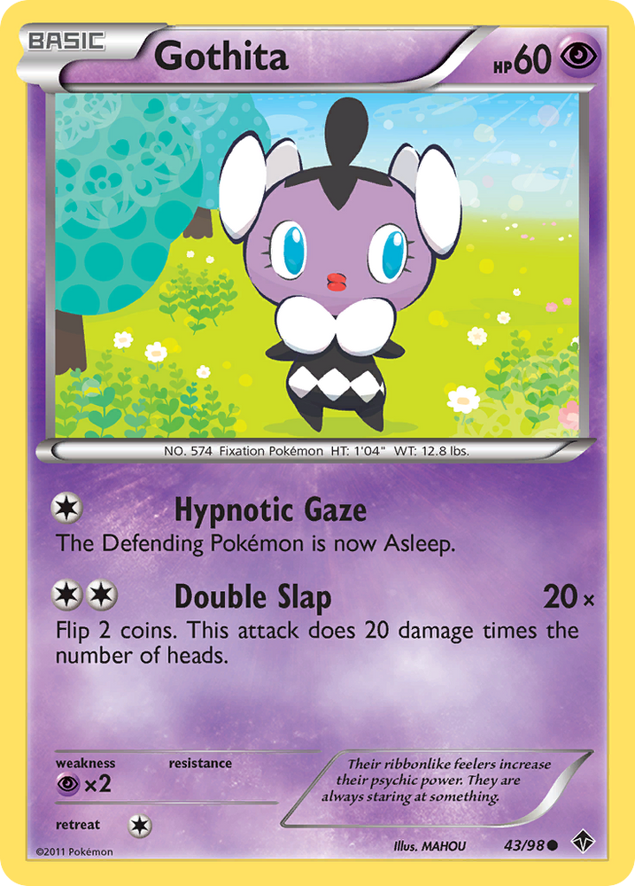 Gothita (43/98) [Black & White: Emerging Powers] Pokémon
