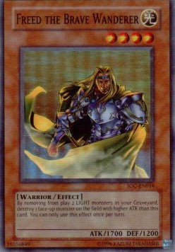 Freed the Brave Wanderer [IOC-EN014] Super Rare Yu-Gi-Oh!